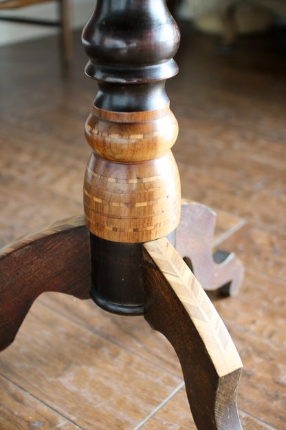 Italian Chess Inlay Table