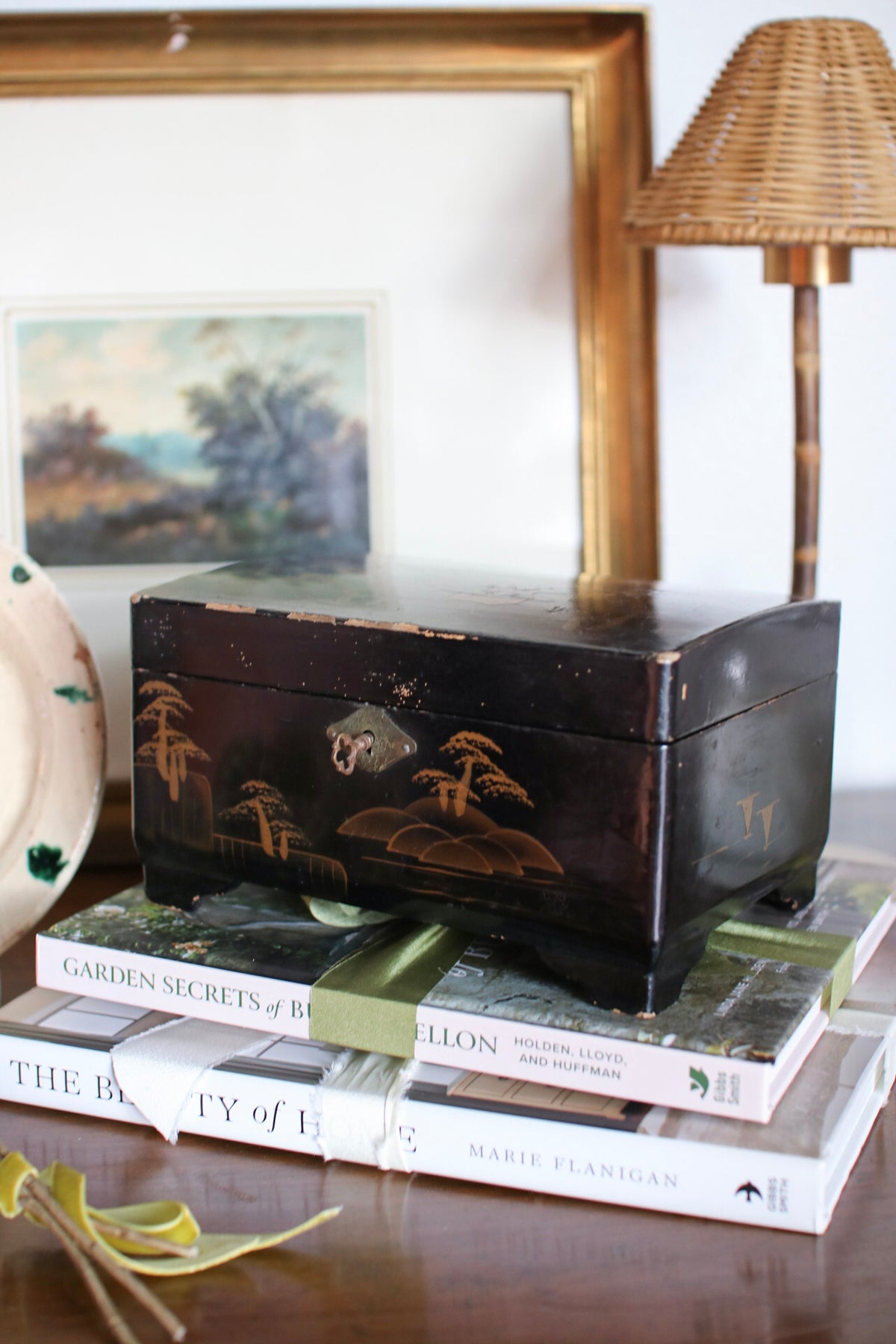 Chinoiserie Lacquered Box