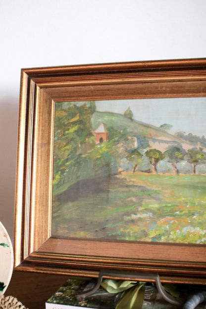 Italian Olive Grove Painting