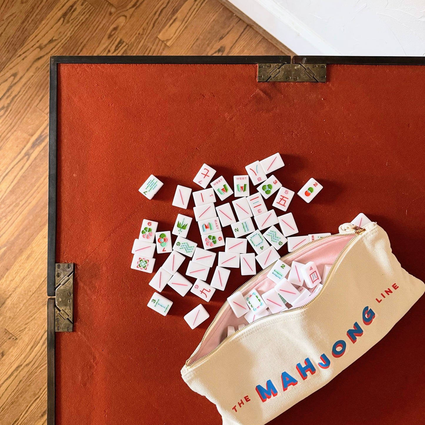 French Inlaid Envelope Game Table