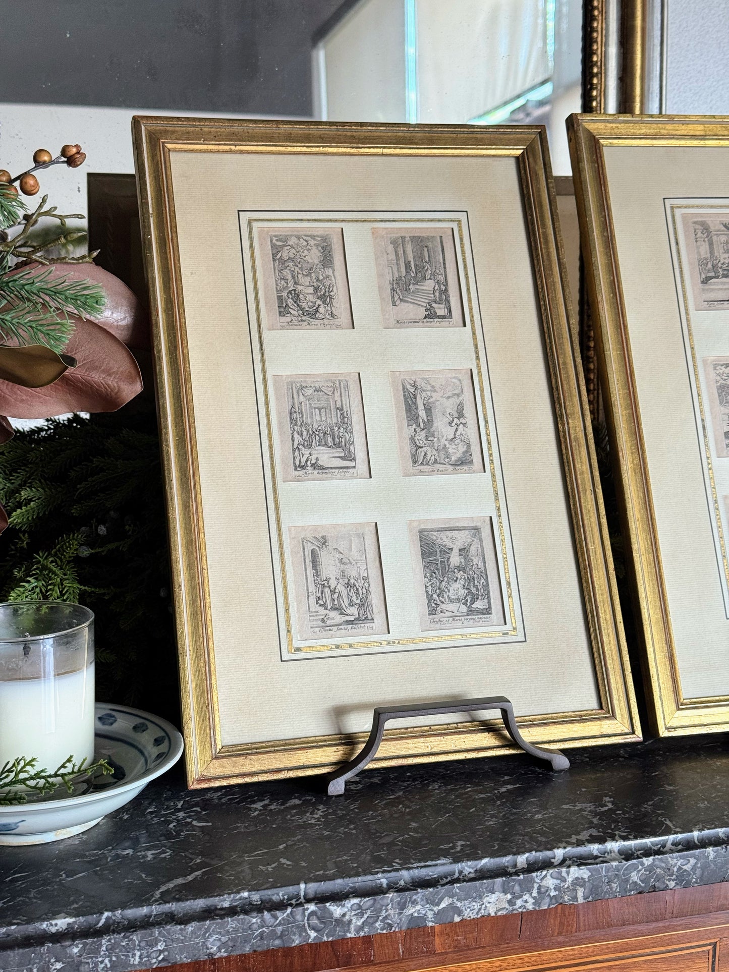 Pair of Small French Prints