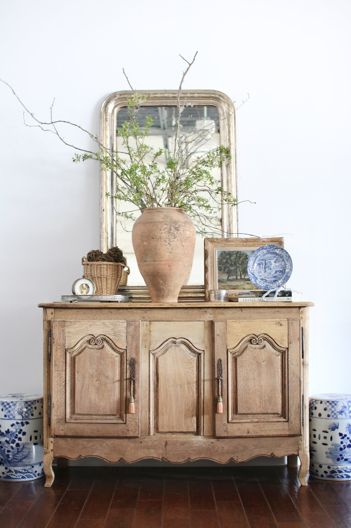 Antique Bleached Belgian Server