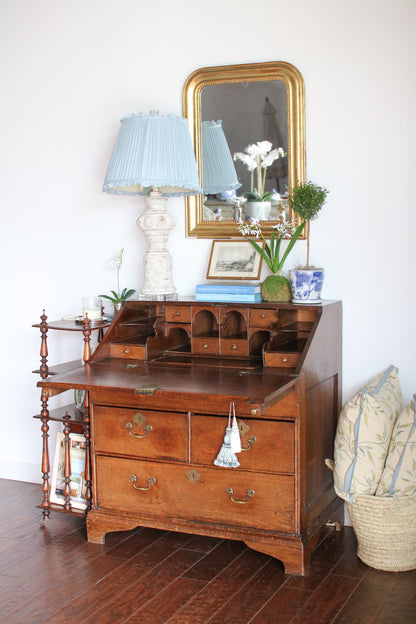 Antique English Drop Front Secretary