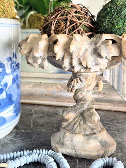 Antique Alabaster Tazza