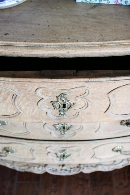 Antique Bleached Belgian Commode