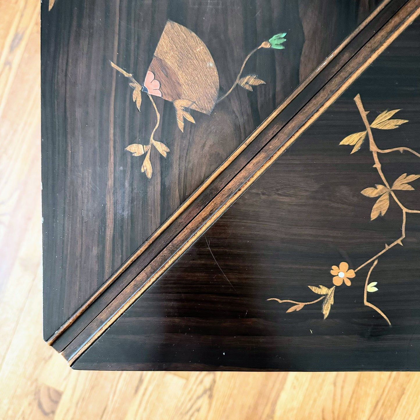 French Inlaid Envelope Game Table