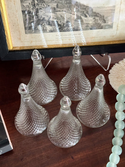 Set of Five Henri Marie Champagne Glasses