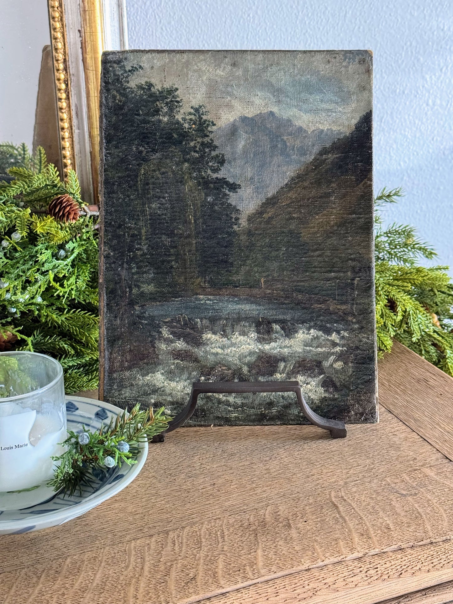 Painting of River & Woods