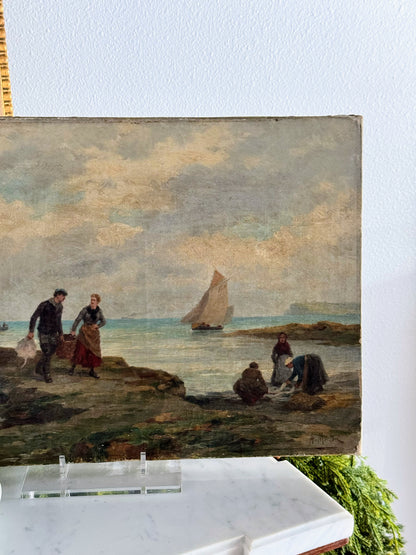 Coastal Painting on Canvas