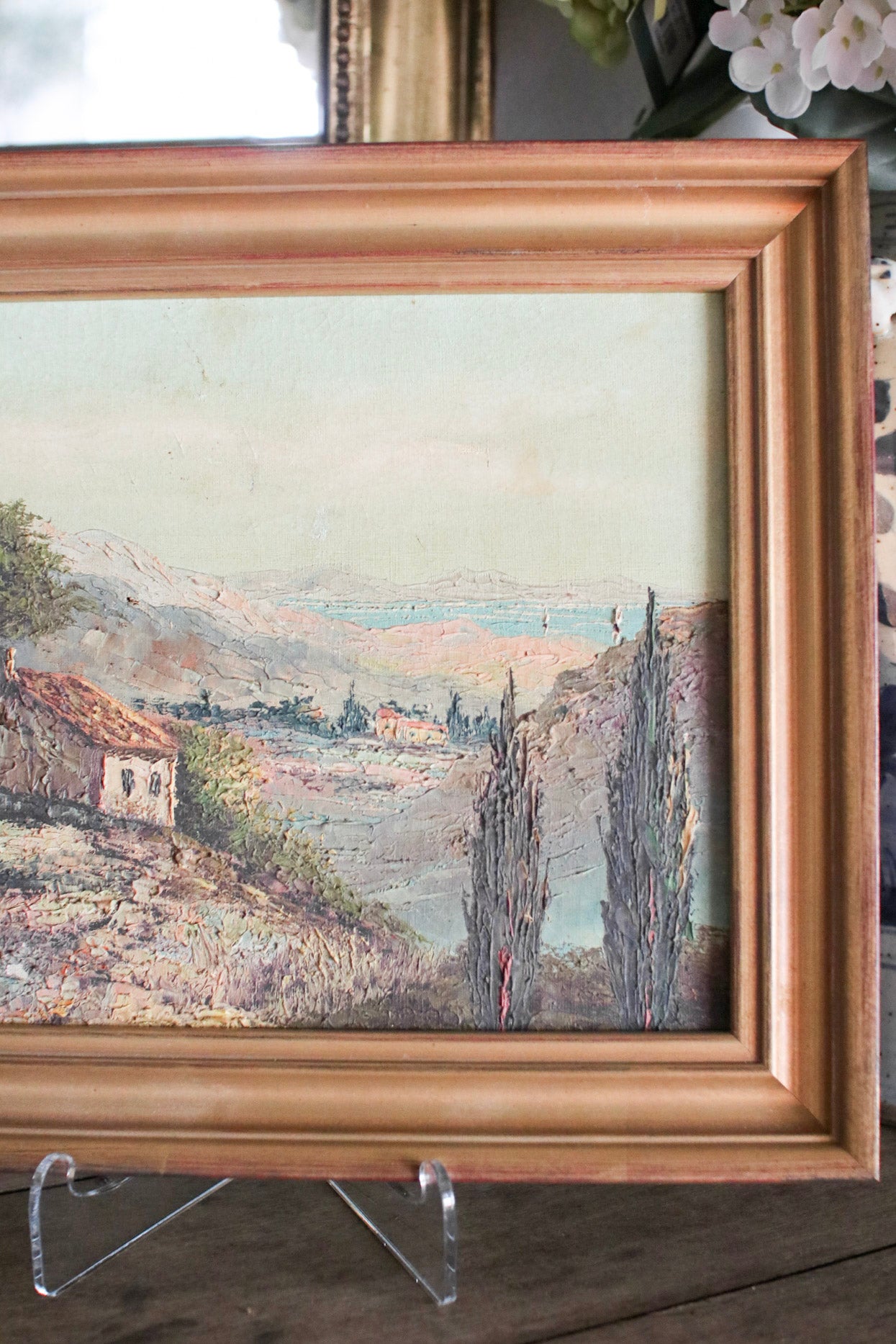 Framed French Painting of Provence