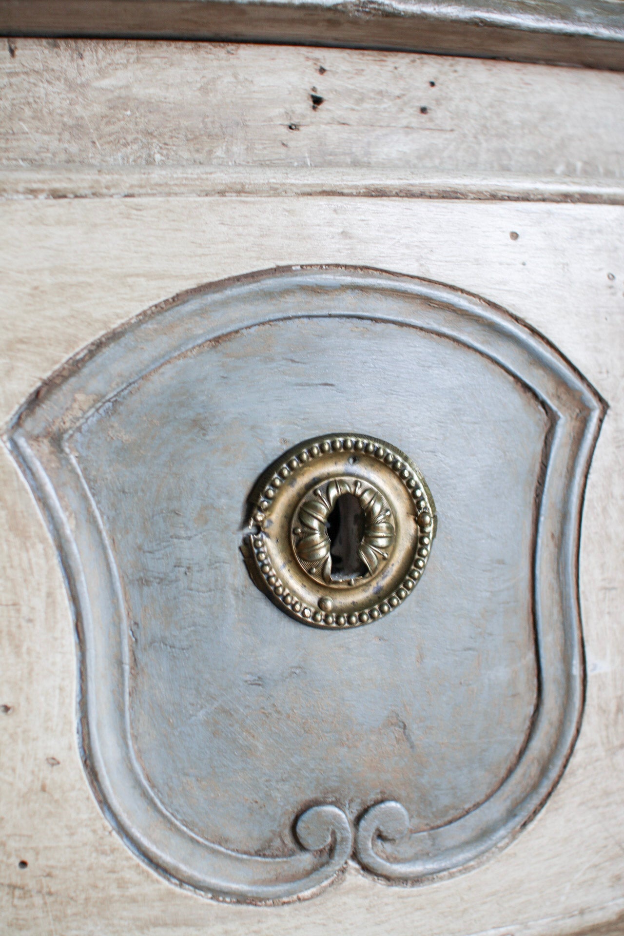 French Painted Regence Commode
