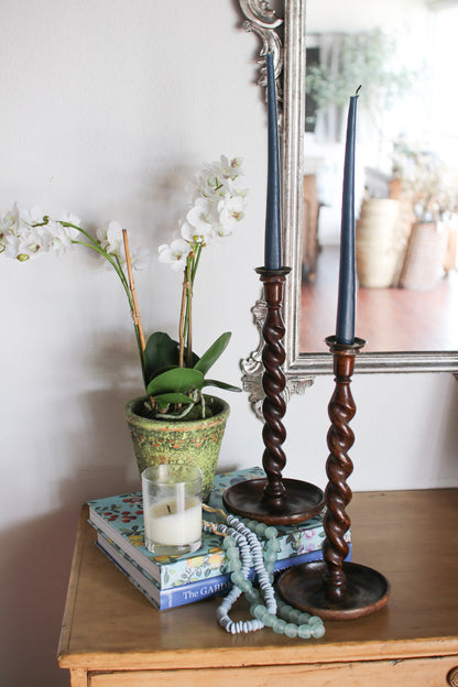 Barley Twist Candlesticks
