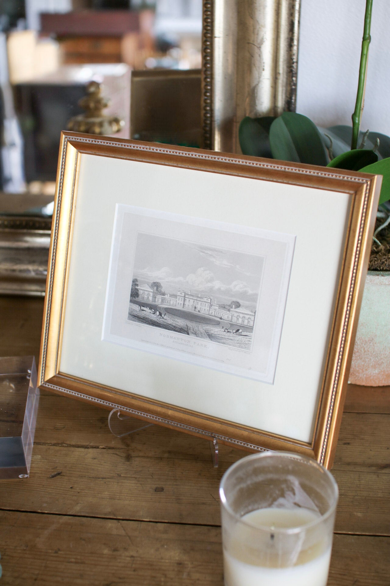 Framed English Print: Normanton Park