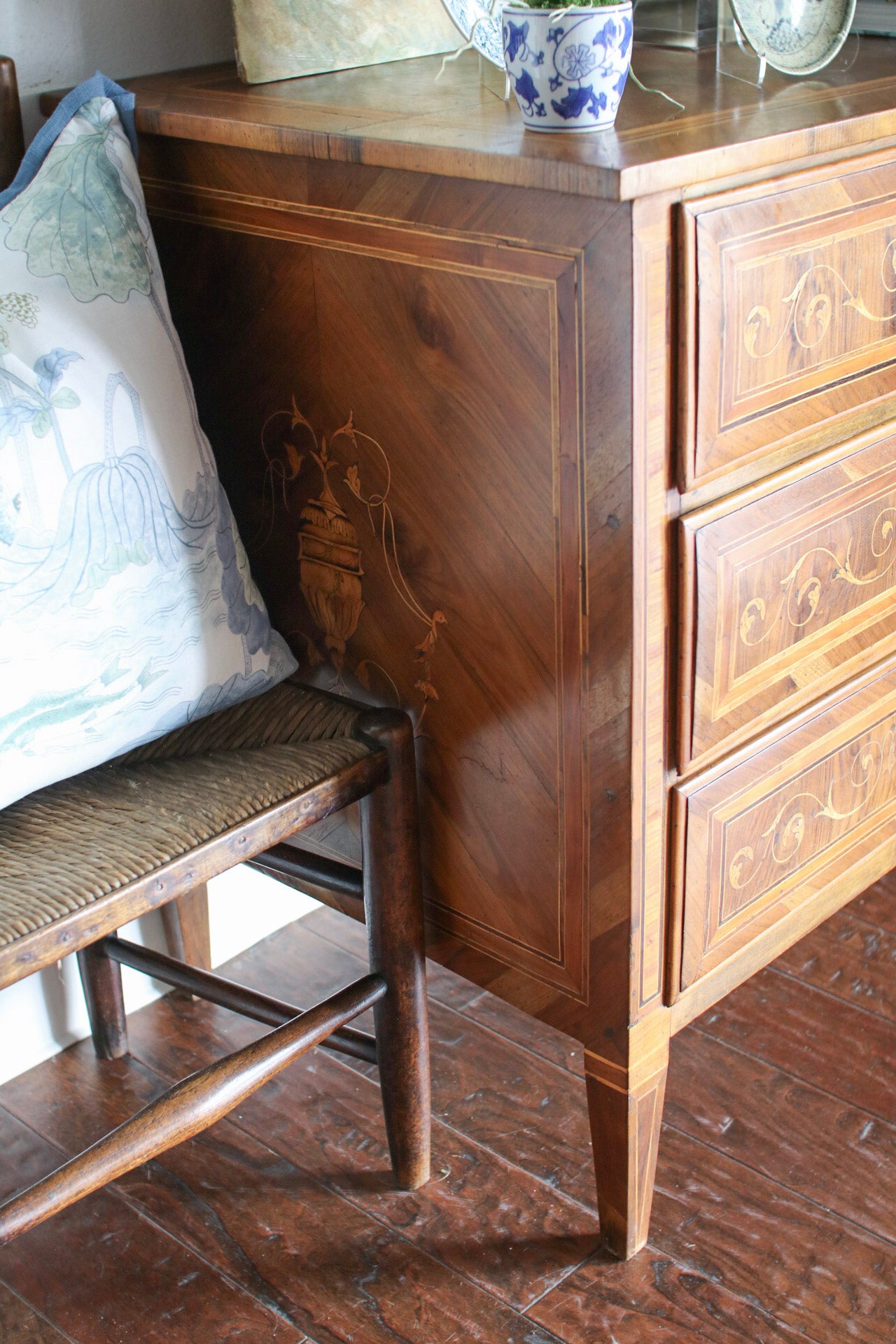 Italian Commode with Inlay