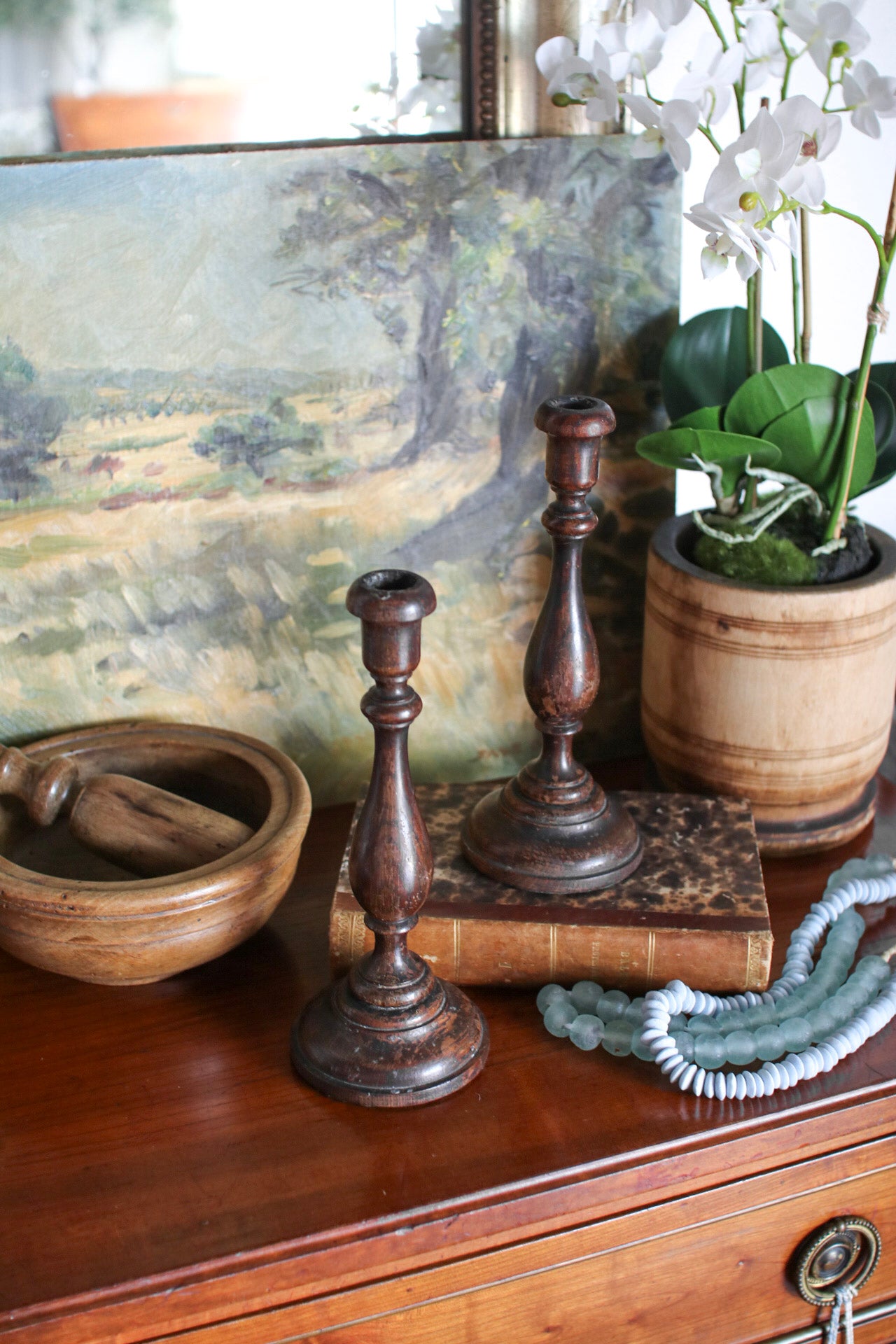 Pair of English Candlesticks