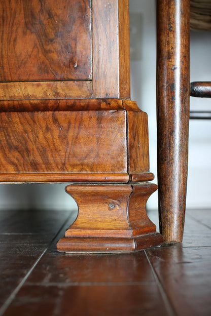 French Louis Phillipe Commode with Grey Marble Top