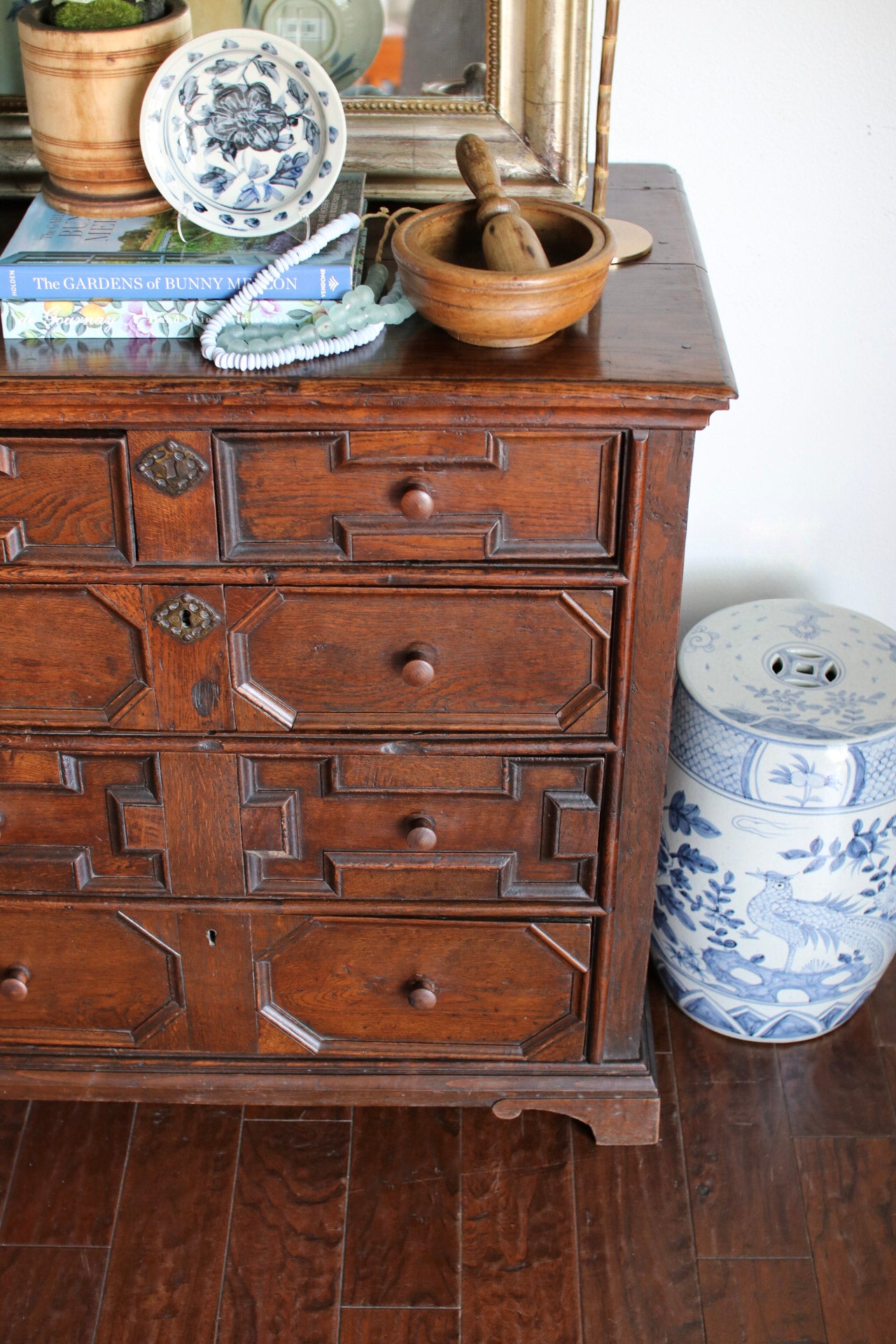 English Jacobean Chest