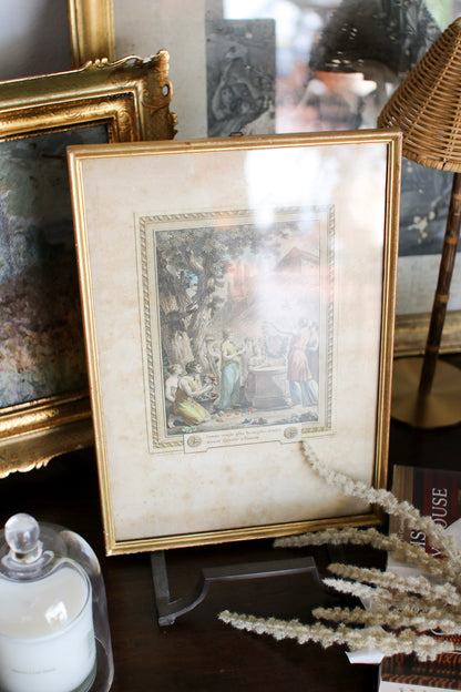 Framed Italian Print