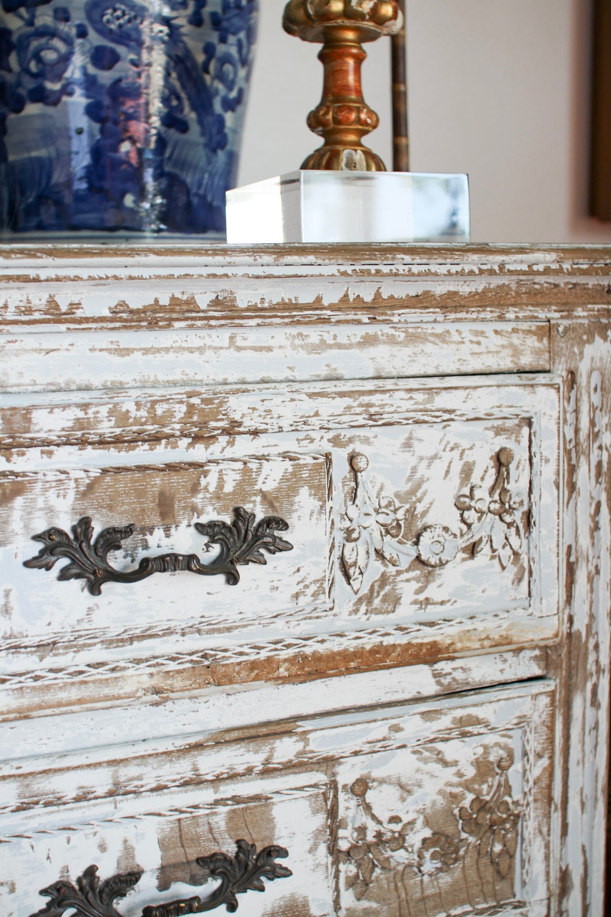 French Louis XVI Painted Commode