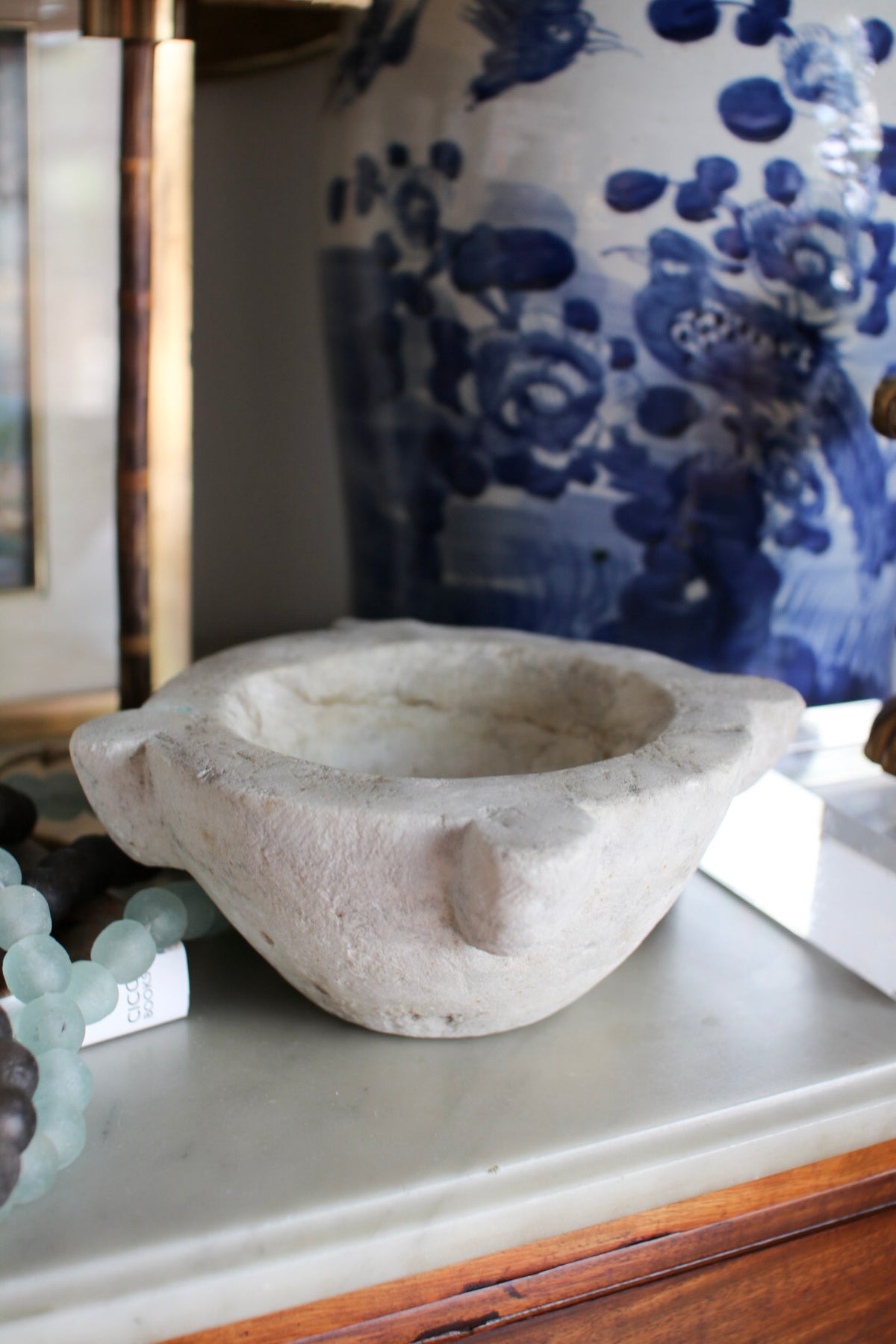 Italian Marble Mortar