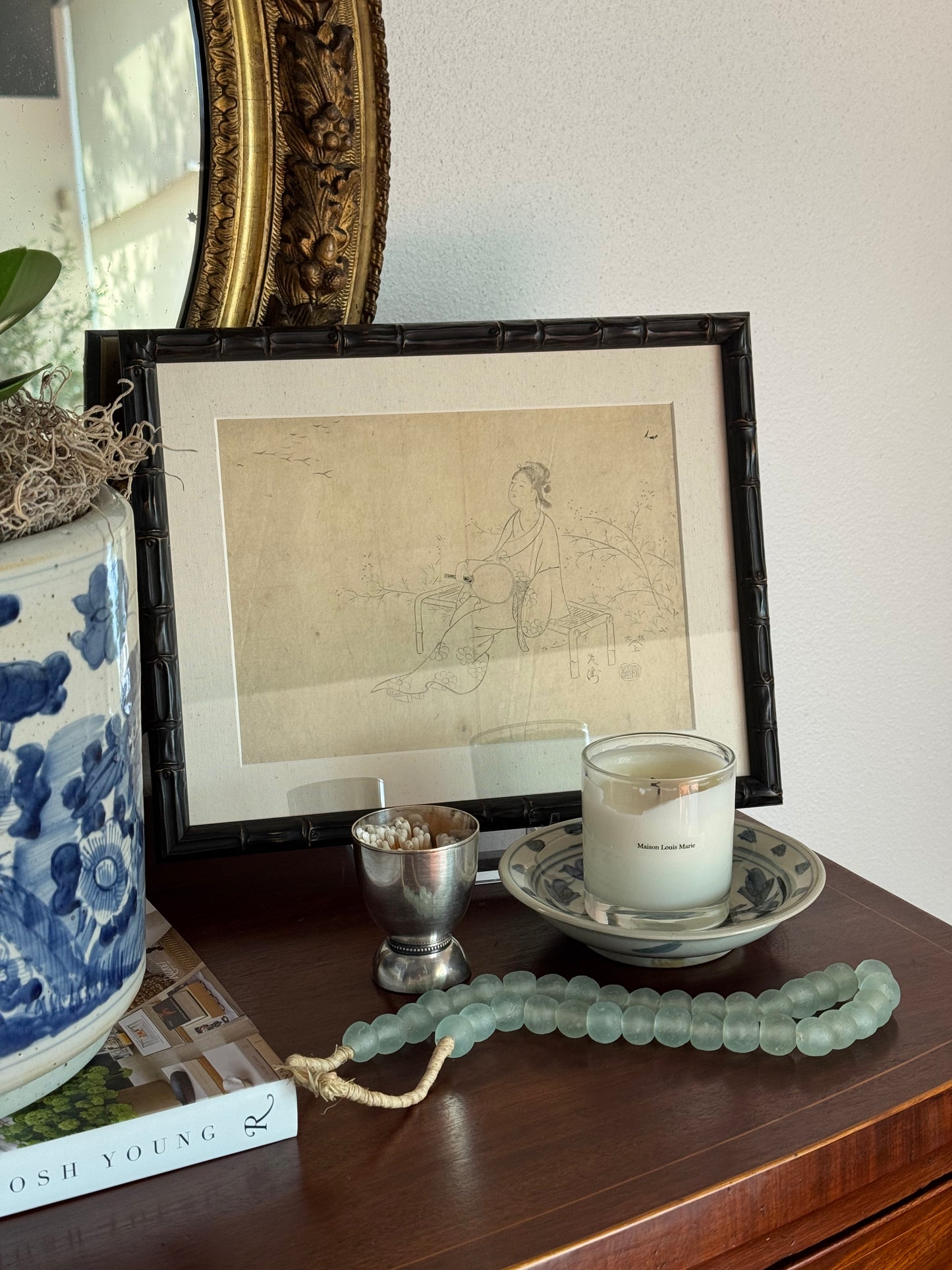 French Silver Match Cup