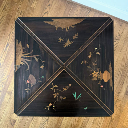 French Inlaid Envelope Game Table