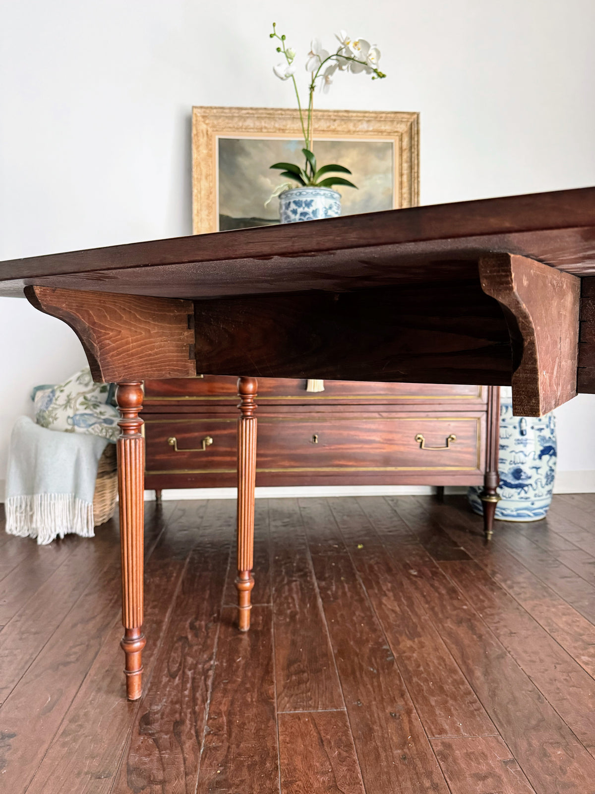 Antique American Drop Leaf Table