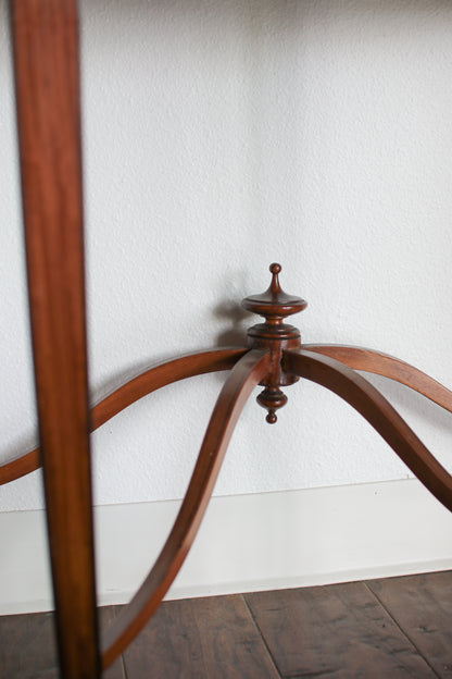 Antique English Flip Top Card Table