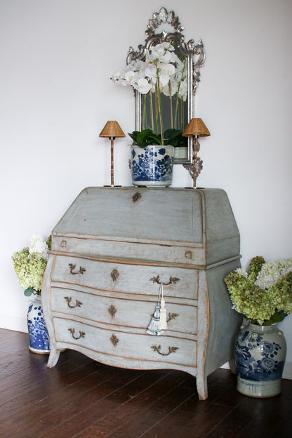 Antique Swedish Drop Front Secretary