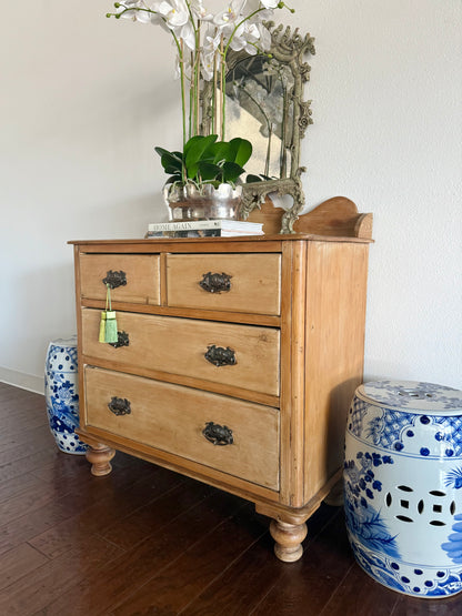 Antique English Pine Chest