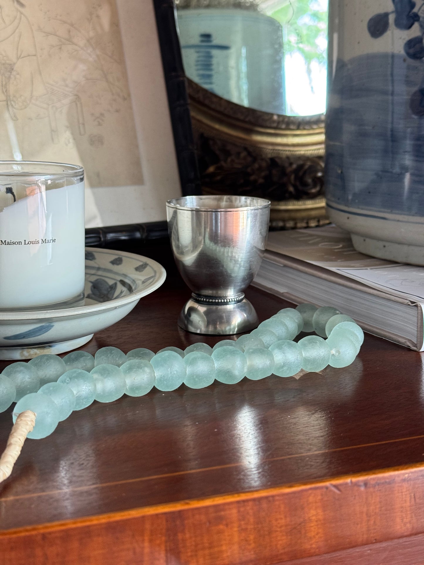 French Silver Match Cup