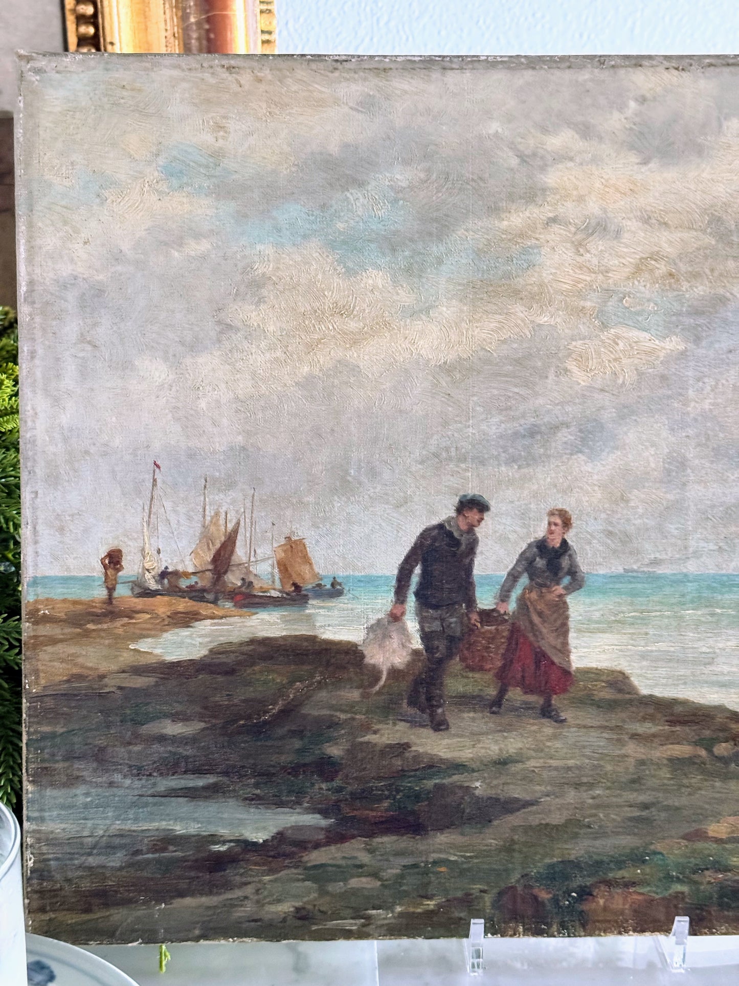 Coastal Painting on Canvas