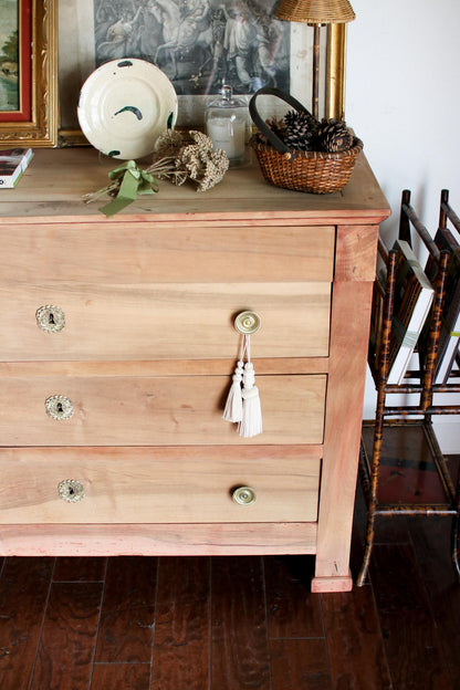 French Empire Bleached Commode