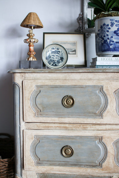 French Painted Regence Commode