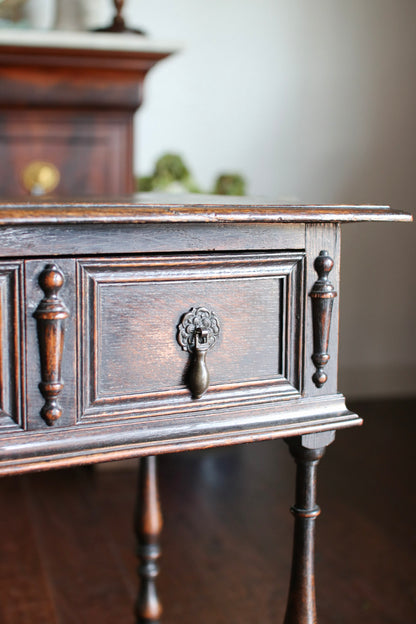 English Jacobean Style Console Table