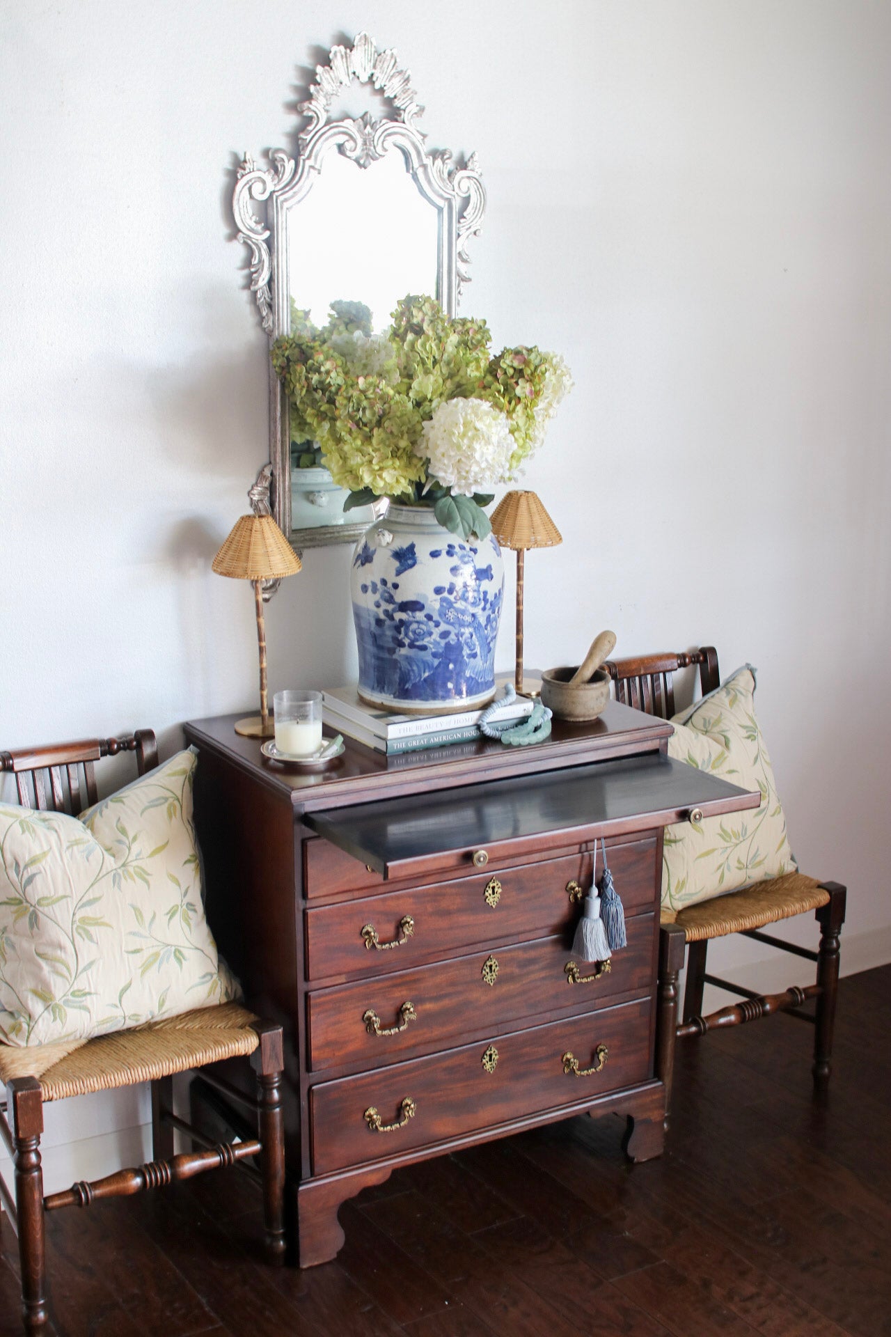 English Mahogany George III Chest