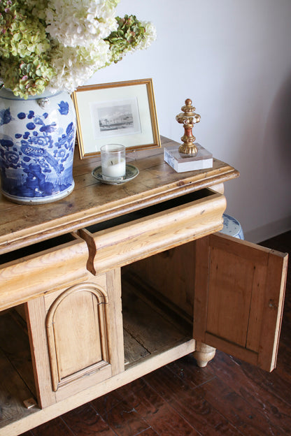 English Pine Sideboard