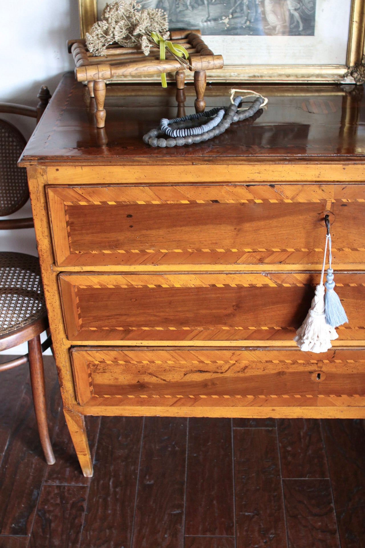 Italian Inlay Commode