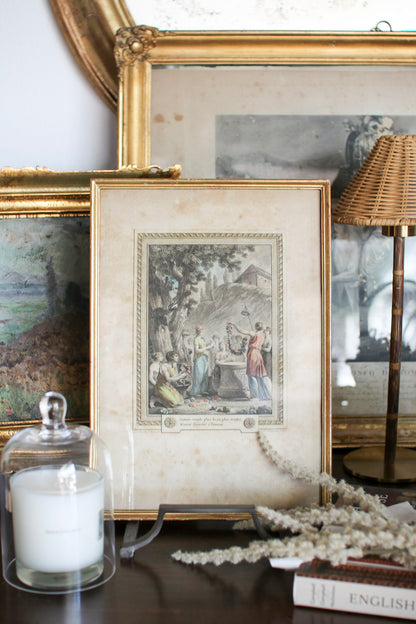 Framed Italian Print