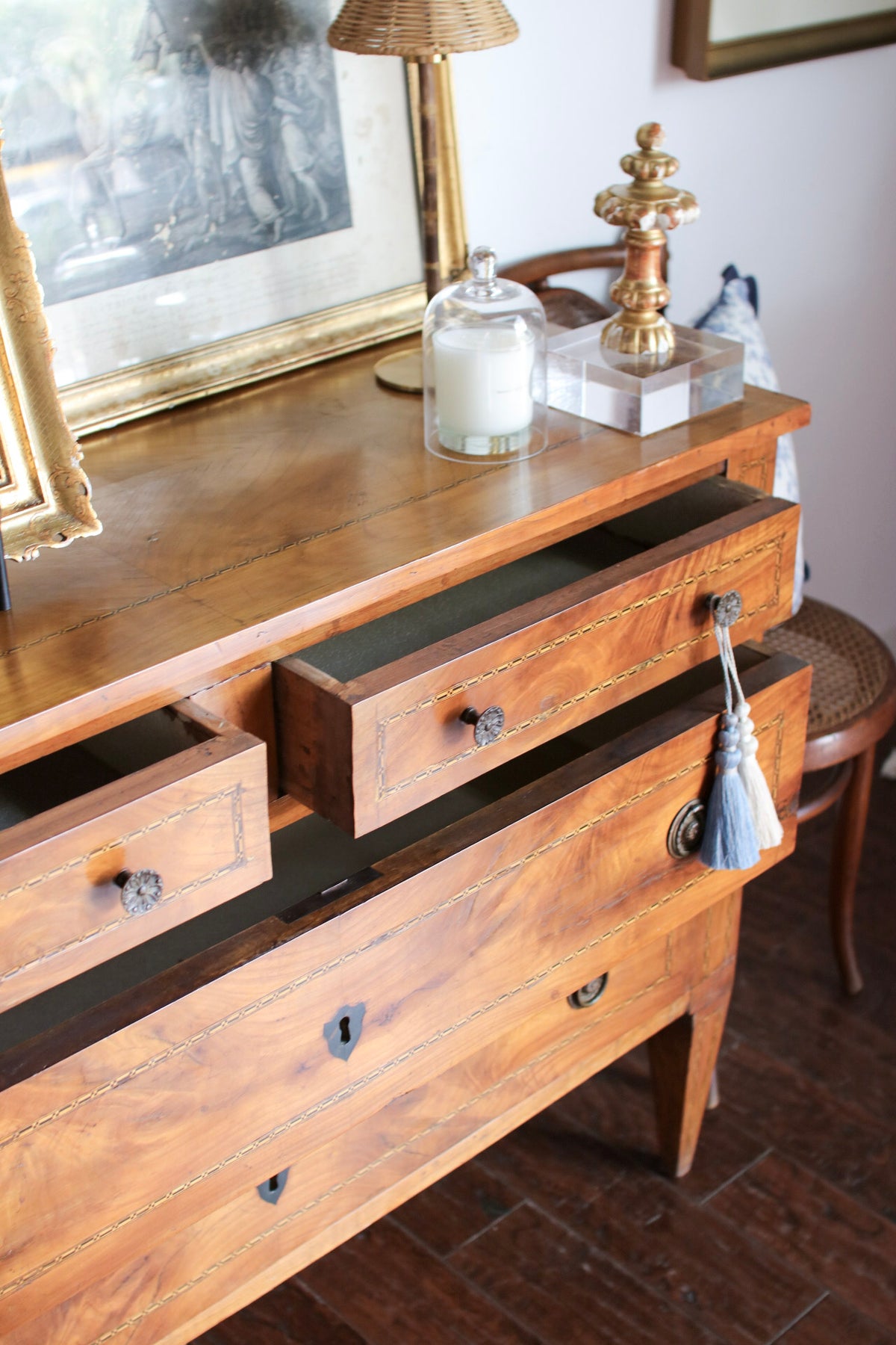 Italian Inlay Commode