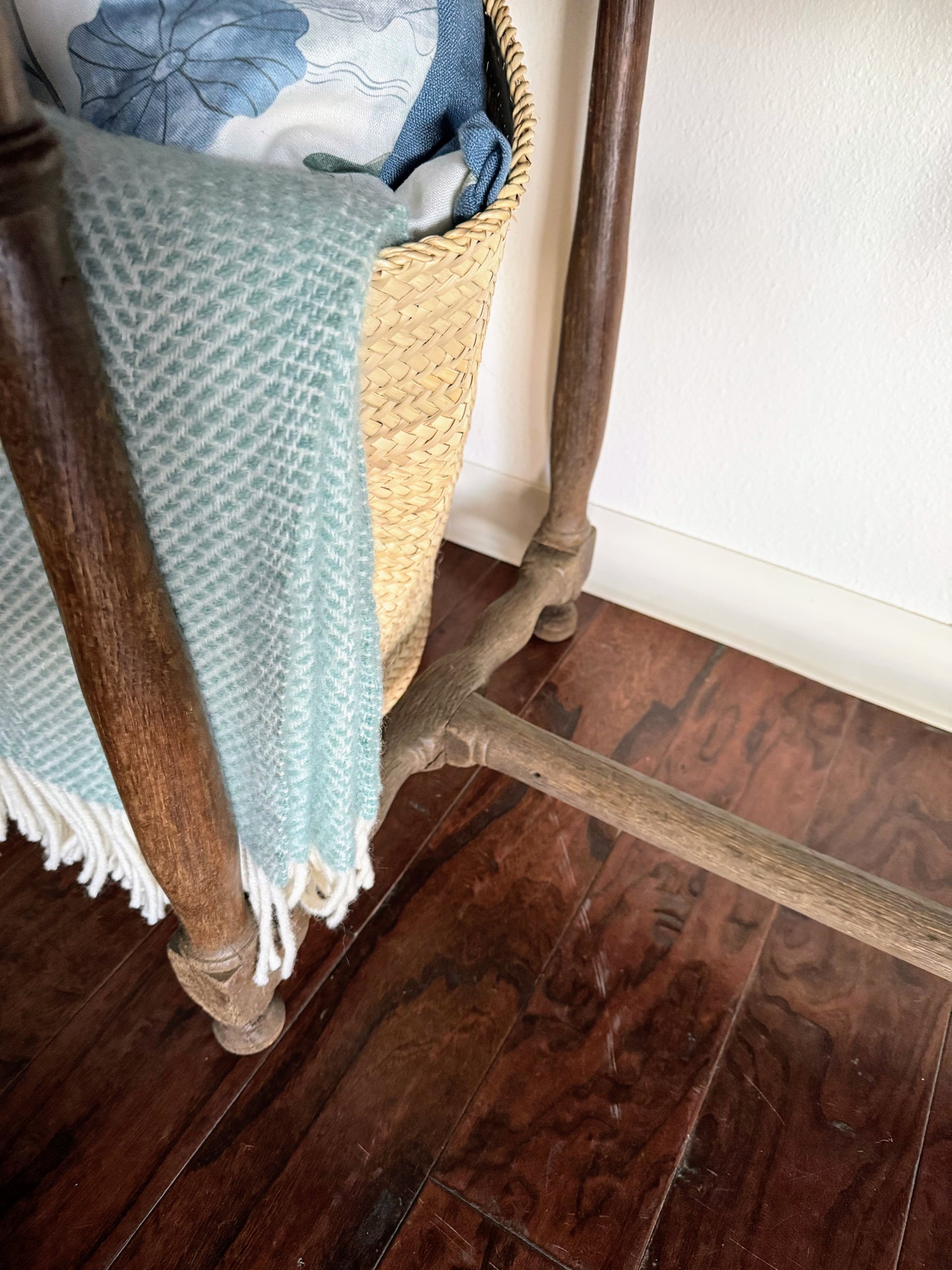 Antique Bleached French Side Table