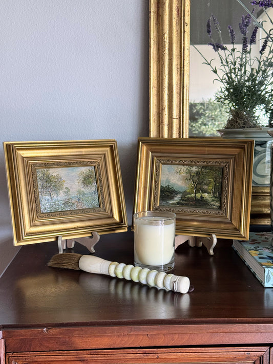 Pair of French Pastoral Oils