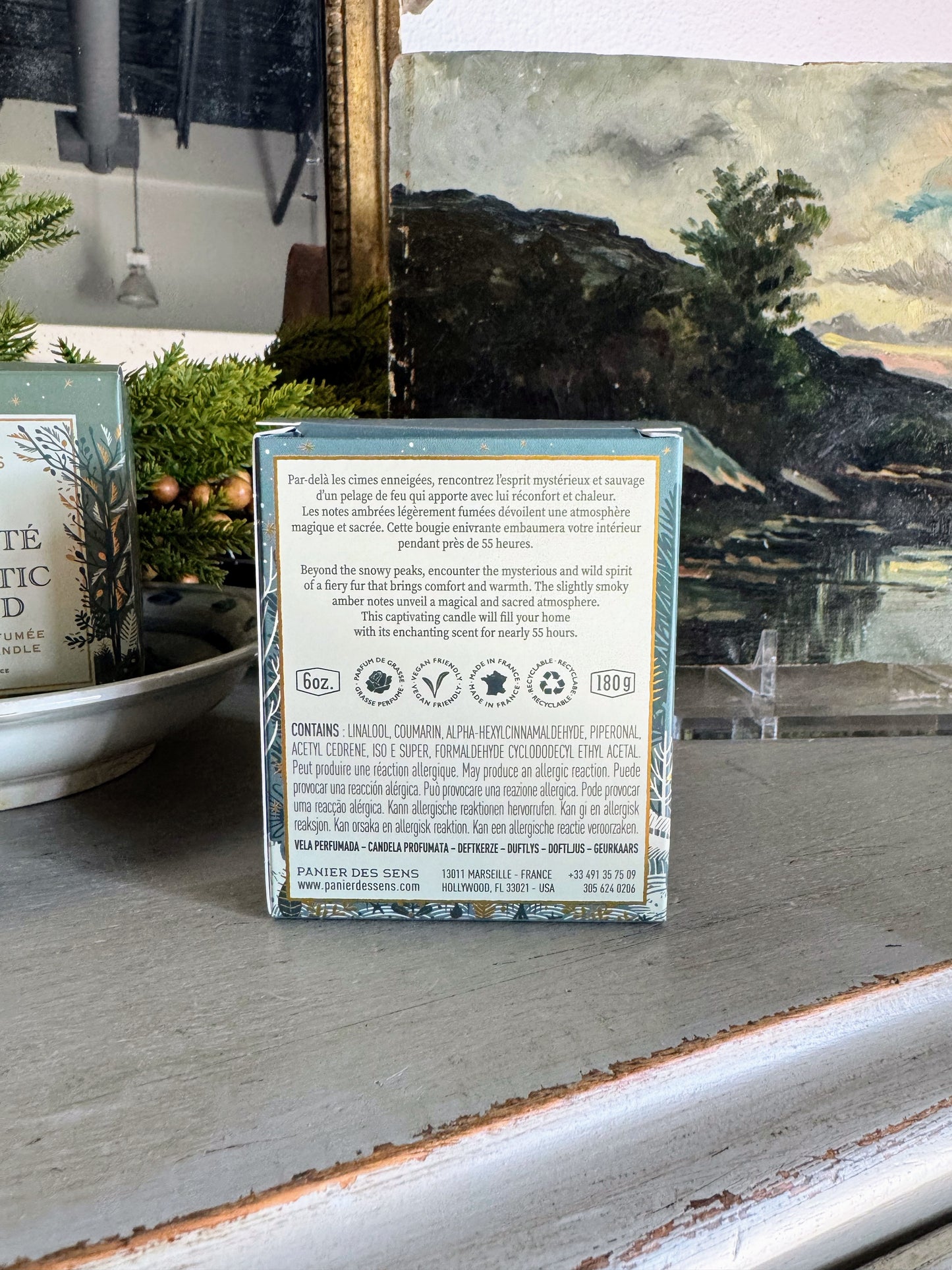 Panier Des Sens Holiday Candles