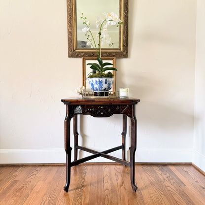 French Inlaid Envelope Game Table