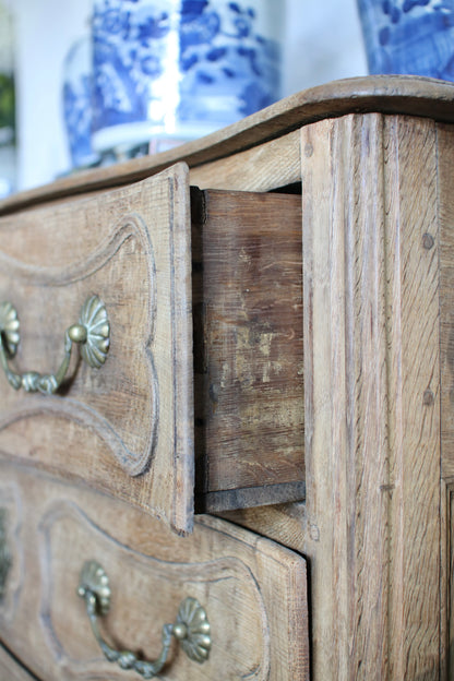 Antique Bleached Belgian Commode
