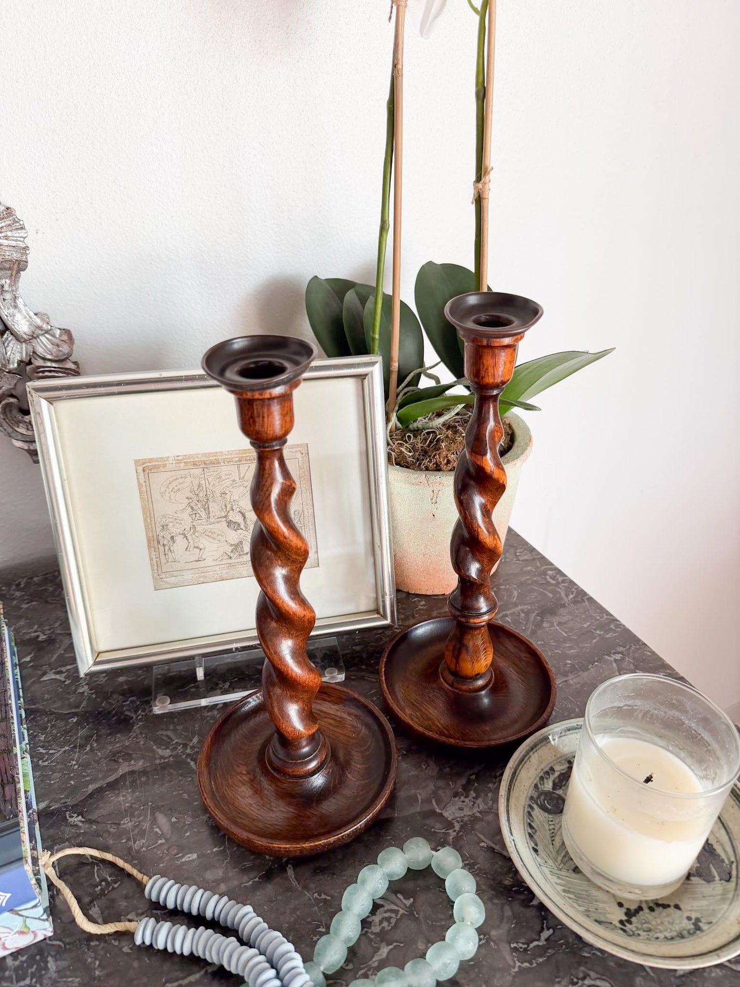 Barley Twist Candlesticks