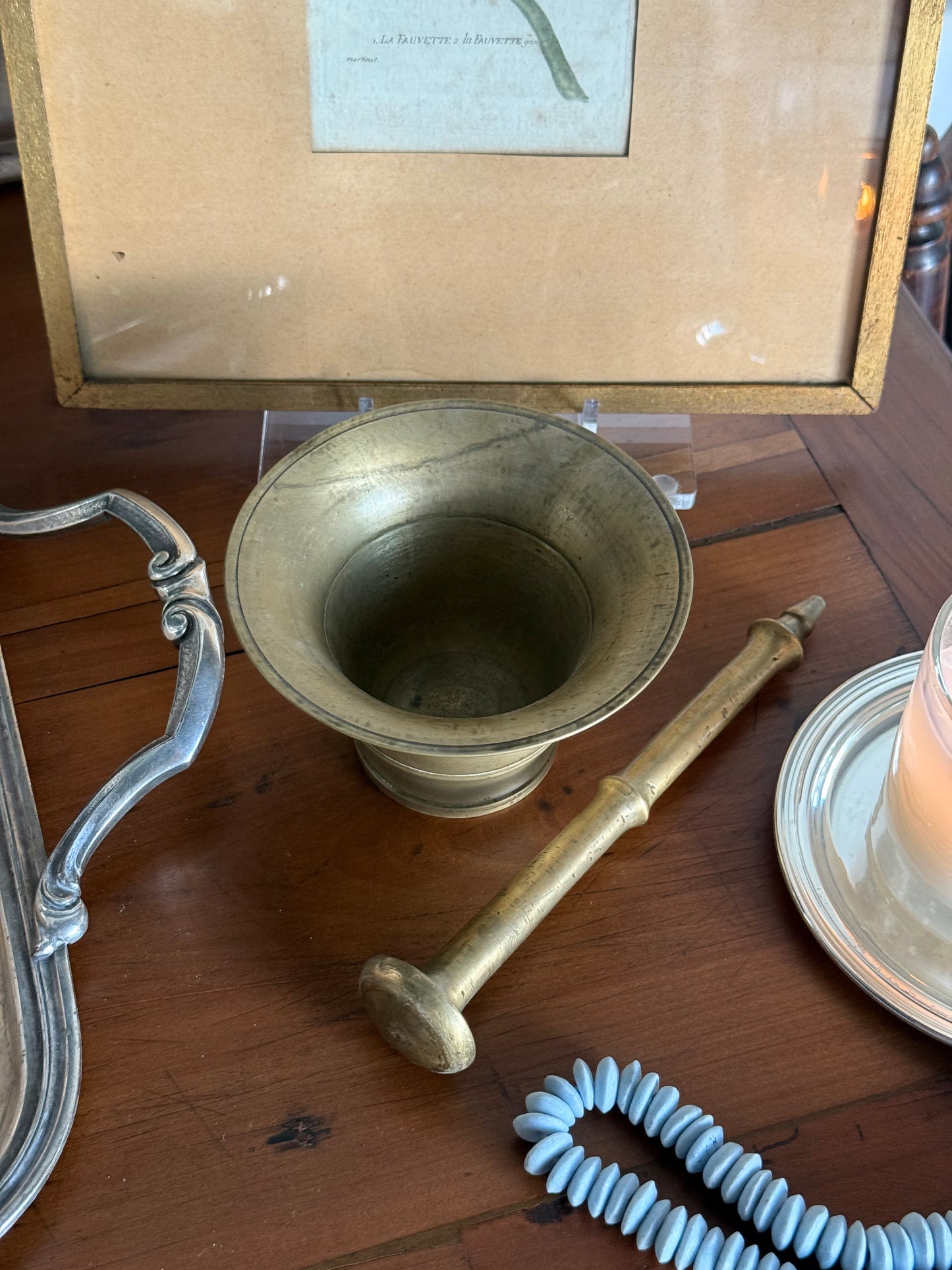 Brass Mortar & Pestle