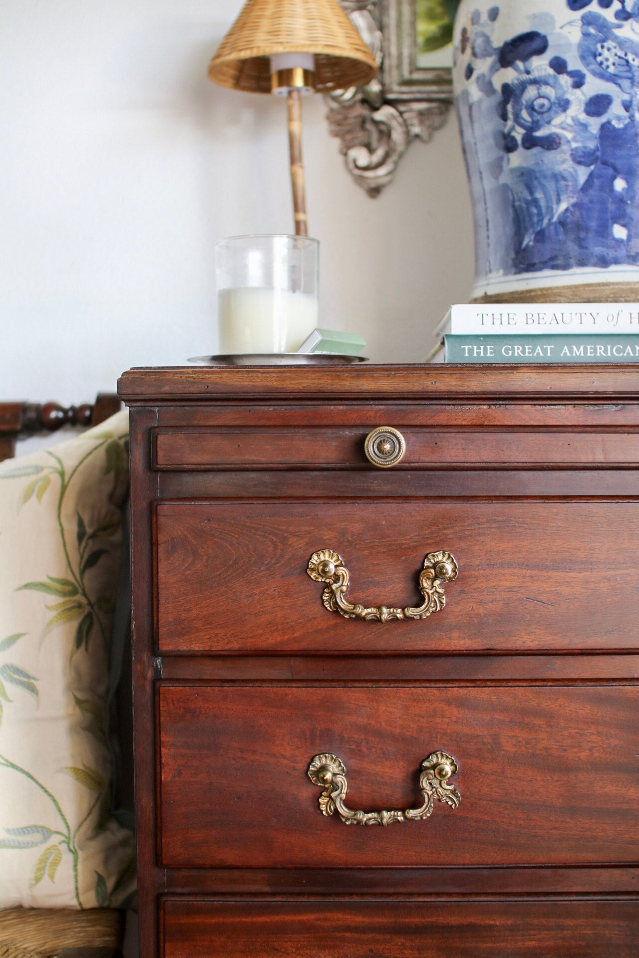 English Mahogany George III Chest