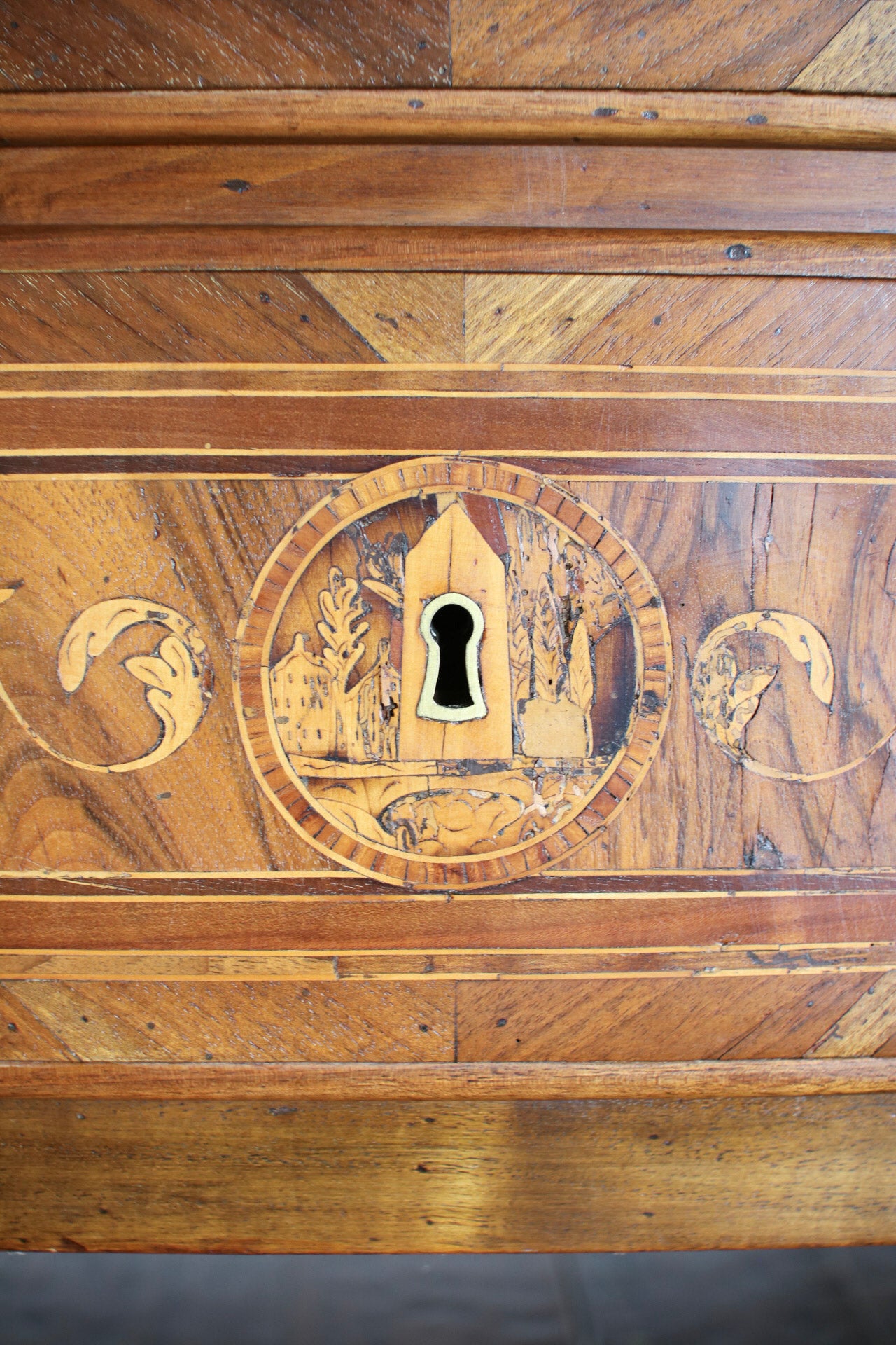 Italian Commode with Inlay