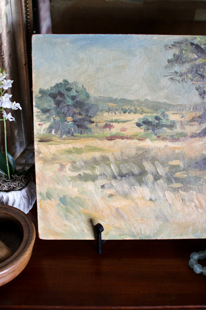 English Painting on Board